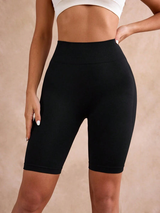 Sport Seamless Tie-Dye Summer Fashion Sports Shorts Blue Biker Shorts