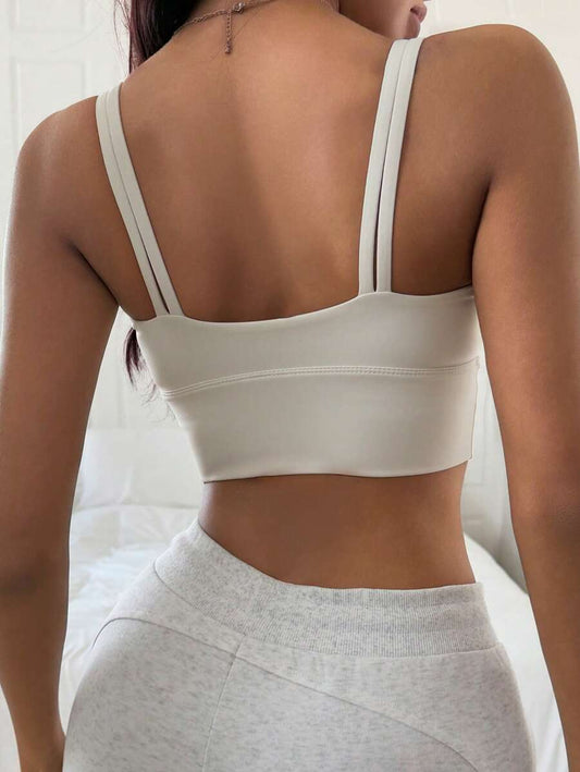 Women's Lightweight Shaping Minimalist Activewear Sports Bra Camisole