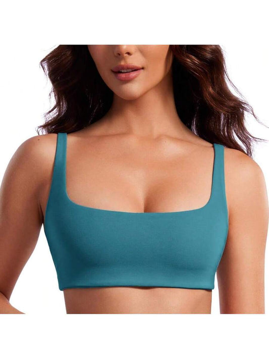 Strap Yoga Wireless Low Coverage Padded Cami Crop Top